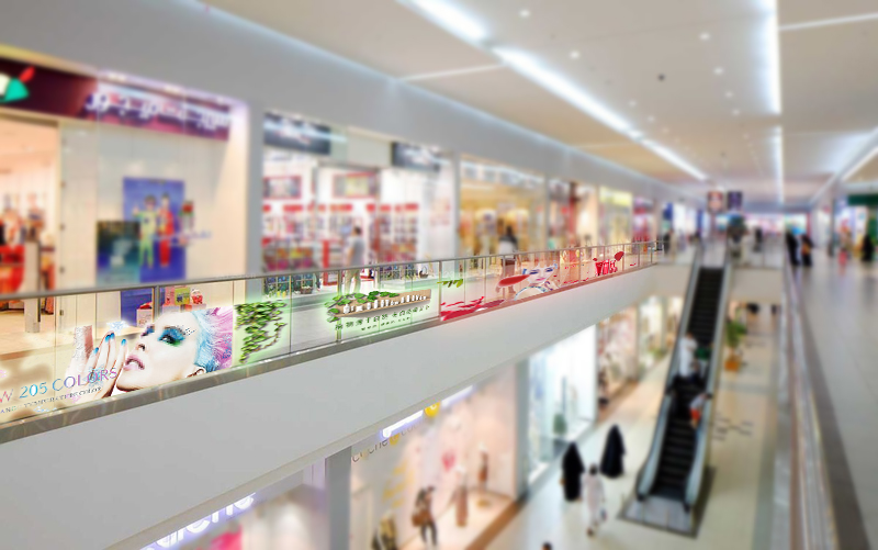 商場(chǎng)護(hù)欄，圍欄屏安裝解決方案！