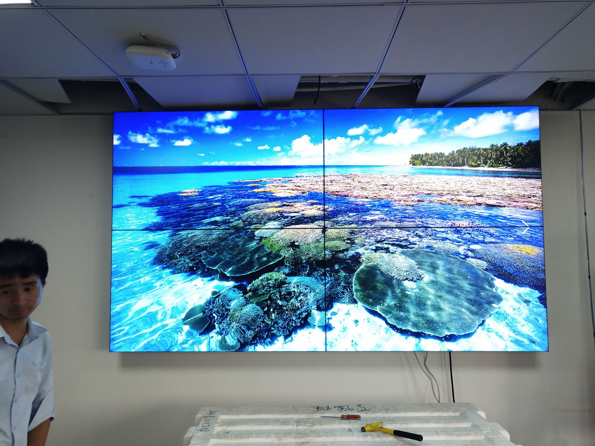 上海拼接屏55寸3.5mm液晶拼接屏圖片 上海拼接屏55寸3.5mm液晶拼接屏圖片