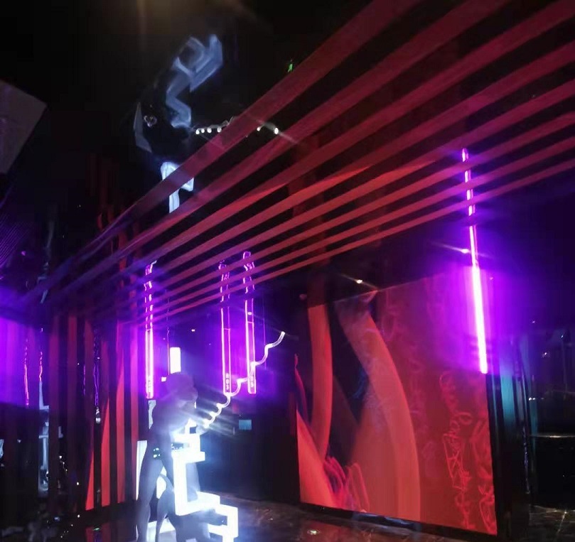 米樂星世界KTV酒吧南京江寧店LED顯示屏完美收工！